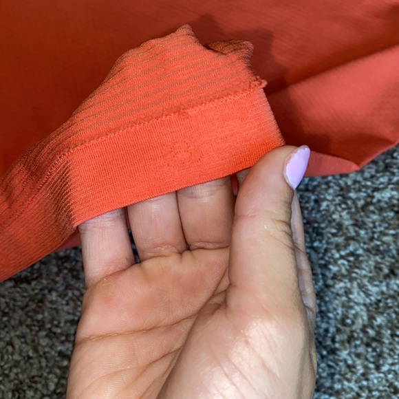 LULULEMON- size 6 swiftly long sleeve shirt (warm coral) - Picture 2 of 3